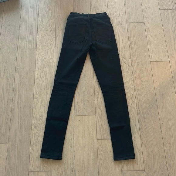 Citizens of humanity rocket jeans high rise skinny black 25 - Picture 4 of 7